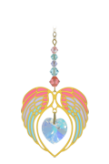 Angel Wing Heart - Aurora Borealis
