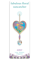 Fabulous Florals Suncatcher Aster
