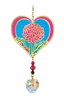 Fabulous Florals Suncatcher Chrysanthemum