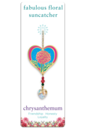 Fabulous Florals Suncatcher Chrysanthemum