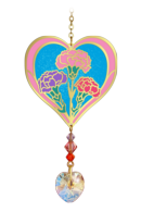 Fabulous Florals Suncatcher Carnation