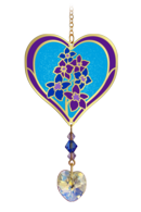 Fabulous Florals Suncatcher Delphinium