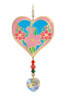 Fabulous Florals Suncatcher Gladioli