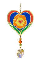 Fabulous Florals Suncatcher Marigold