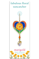 Fabulous Florals Suncatcher Marigold