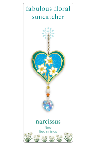 Fabulous Florals Suncatcher Narcissus