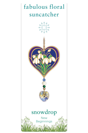 Fabulous Floral Suncatcher Snowdrop
