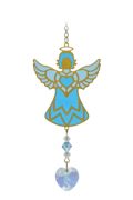Birthstone Celestial Angel - Aquamarine