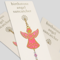 Carded Birthstone Celestial Angel - Rose