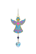 Carded Crystal Dreams Celestial Angel - Moonlight
