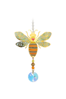 Carded Crystal Dreams Bee - Autumn Gold