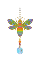 Carded Crystal Dreams Bee - Rainbow