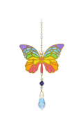 Carded Crystal Dreams Butterfly - Rainbow