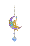 Carded Crystal Dreams Fairy with Wand - Aurora
