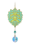 Carded Crystal Dreams Green Man - Green