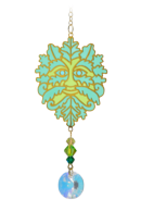 Carded Crystal Dreams Green Man - Green