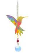 Packaged Crystal Dreams Hummingbird - Rainbow
