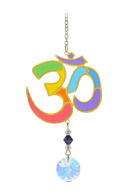 Carded Crystal Dreams Om - Rainbow