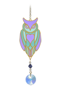 Packaged Crystal Dreams Owl - Aurora