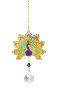 Carded Crystal Dreams Peacock - Jade