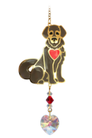 Carded Crystal Dreams Puppy Brown