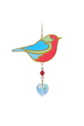 Carded Crystal Dreams Robin - Robin