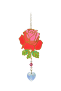 Carded Crystal Dreams Rose - Deep Rose