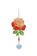 Carded Crystal Dreams Rose - Deep Rose