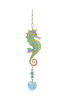 Carded Crystal Dreams Seahorse - Marine