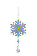 Carded Crystal Dreams Snowflake - Aurora