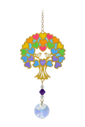 Carded Crystal Dreams Tree of Life - Rainbow