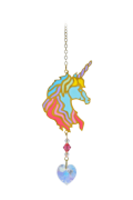 Packaged Crystal Dreams Unicorn Head- Confetti