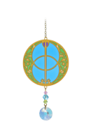 Carded Crystal Dreams Vesica Pisces - Aurora