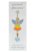 Carded Crystal Dreams Celestial Angel - Rainbow