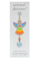 Carded Crystal Dreams Celestial Angel - Rainbow