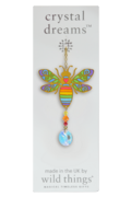 Carded Crystal Dreams Bee - Rainbow