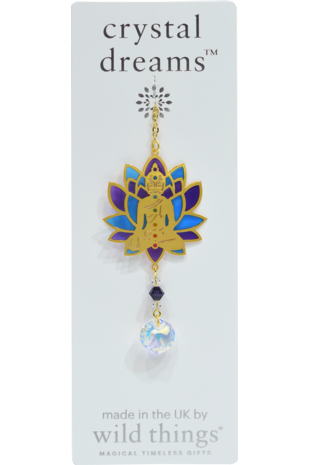 Carded Crystal Dreams Buddha - Moonlight