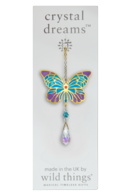 Carded Crystal Dreams Butterfly - Iris