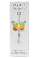 Carded Crystal Dreams Butterfly - Rainbow