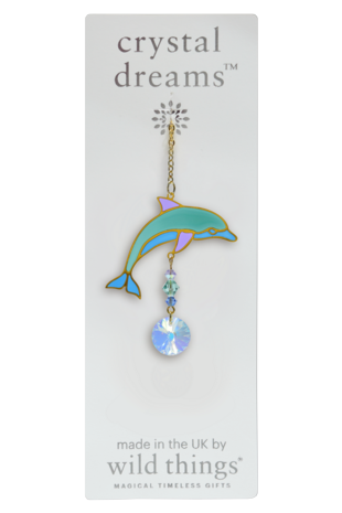 Carded Crystal Dreams Dolphin - Marine