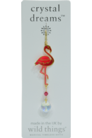 Carded Crystal Dreams Flamingo - Deep Rose