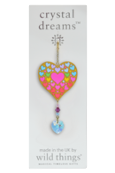 Carded Crystal Dreams Heart of Hearts - Romantic