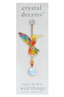 Carded Crystal Dreams Hummingbird - Rainbow