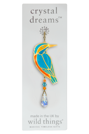 Carded Crystal Dreams Kingfisher - Kingfisher