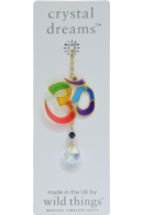 Carded Crystal Dreams Om - Rainbow