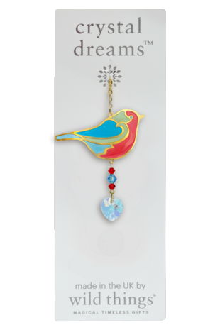 Carded Crystal Dreams Robin - Robin