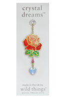 Carded Crystal Dreams Rose - Deep Rose