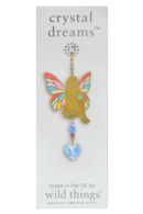 Carded Crystal Dreams Sitting Fairy - Confetti