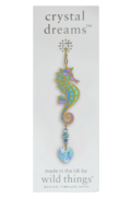 Carded Crystal Dreams Seahorse - Marine