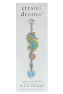 Carded Crystal Dreams Seahorse - Marine